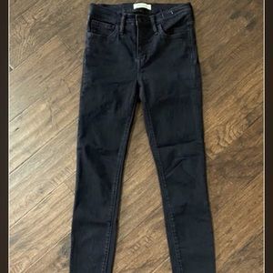 Madewell Roadtripper black jeans